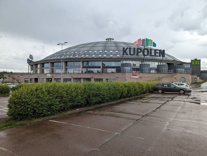 Köpcentret Kupolen i Borlänge.
